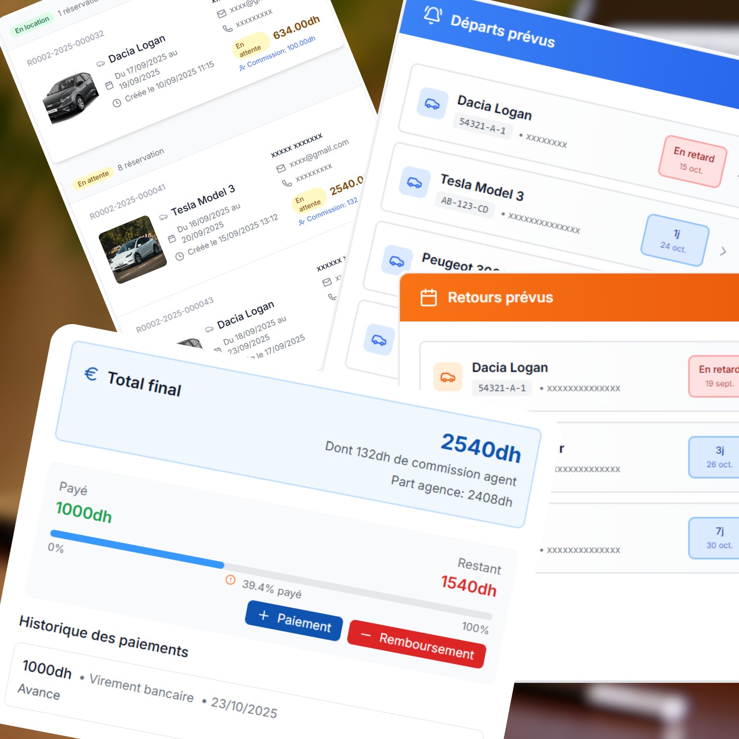 Suivi en temps réel